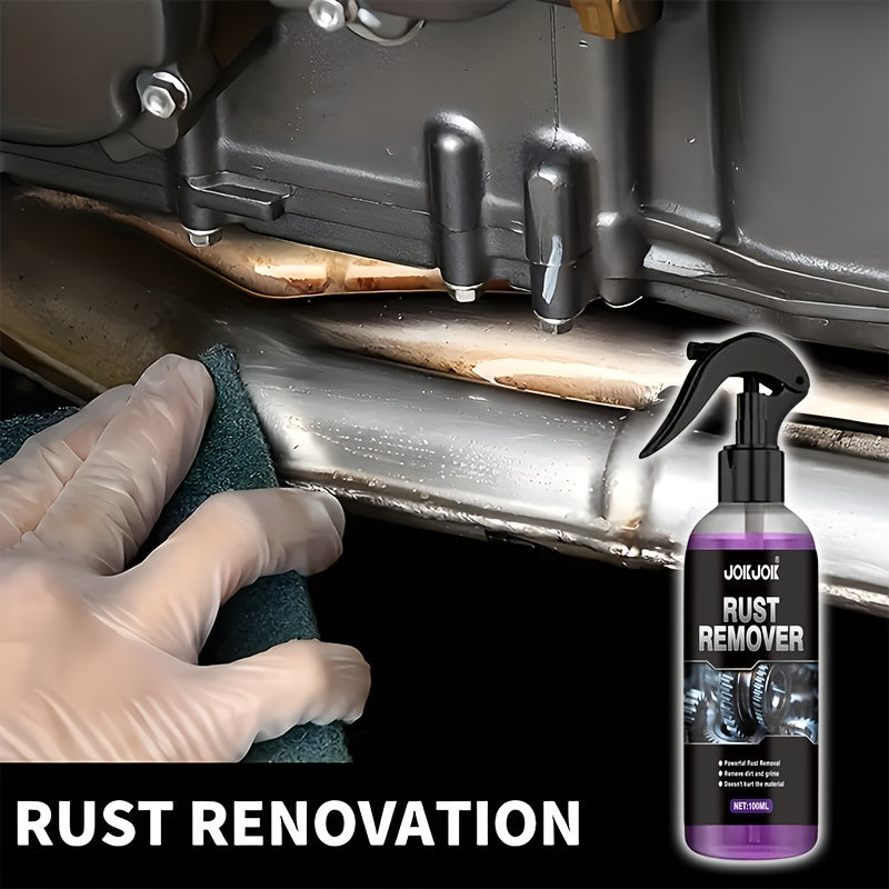 Versatile Car Rust Prevention Solution Featuring a Matte Sponge Applicator, Oxidation Conversion Spray, Requires No Power, Ideal for Safeguarding Car And RV Components, Liquid Format, Efficiently Removes And Repairs Rust