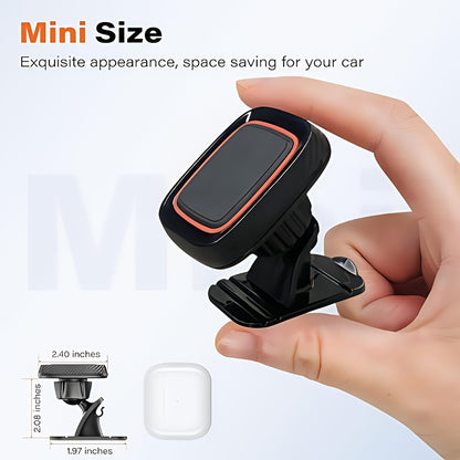 [Magnetic Phone Holder] VUXS Powerful Magnet Phone Holder, Used for Dashboard, Rotatable Magnetic Phone Holder, Compatible with iPhone, Samsung And Other Phones, with 4 Metal Plates And 4 Reinforced Magnets, High-Quality Magnetic Phone Holder