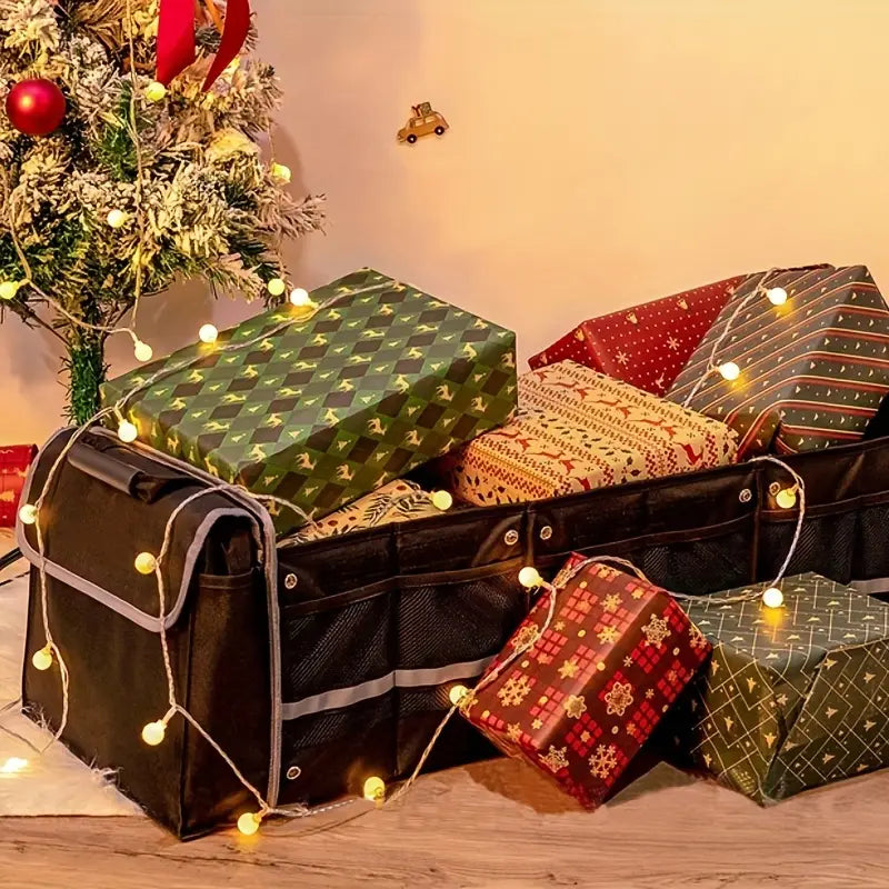 Arrange Your Vehicle Using This Collapsible Trunk Organizer And Compact Storage Pouch