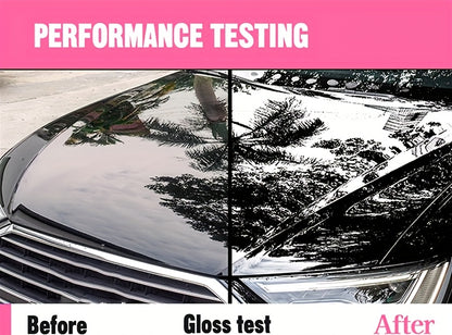 Advanced Nano Liquid Glass Paint Protection for Vehicles, Featuring a Hydrophobic Ceramic Coating That Repels Water, Resists UV Rays, And Offers Scratch Protection