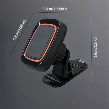 [Magnetic Phone Holder] VUXS Powerful Magnet Phone Holder, Used for Dashboard, Rotatable Magnetic Phone Holder, Compatible with iPhone, Samsung And Other Phones, with 4 Metal Plates And 4 Reinforced Magnets, High-Quality Magnetic Phone Holder