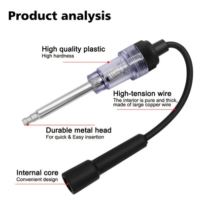 Set of 3 Spark Plug Testers, Engine Ignition Coil Tester, Automotive And Lawn Mower Engine Diagnostic Tool
