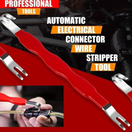 2pcs Electrical Terminal Connector Removal Tools, Automotive Wiring Harness Plug Removal And Separation Tools Electrical Connector Separator Tool Universal for Most Vehicles