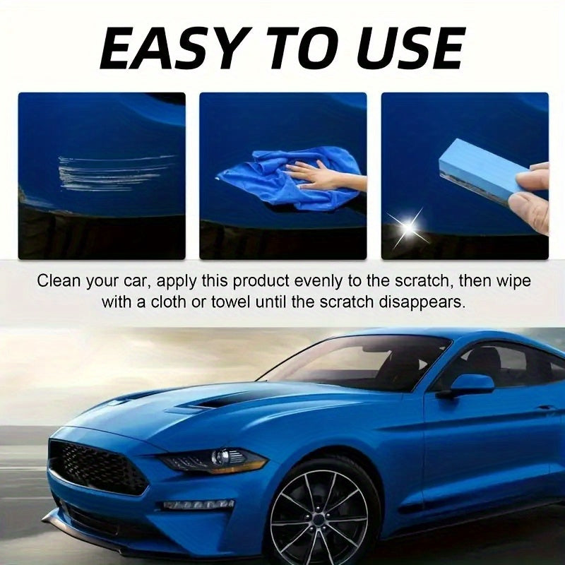 Car Scratch Quick Repair Kit - Protects All Paint Colors, Removes Paint Scratches, And Restores Smooth Surfaces. A Must-Have for Car Detailing | Smooth Surface | Protective Wax