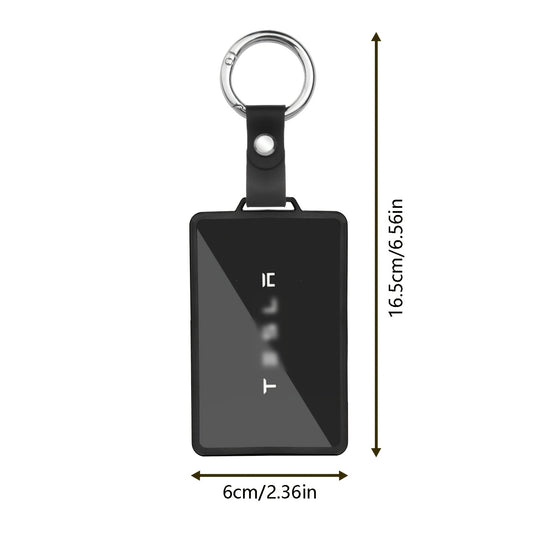 TPU Key Card Holder for Tesla Key Card, Suitable for Model S/X/3/Y Cybertruck Key Card. Key Card Holder Case for Tesla Model 3 for Model Y S/X Soft TPU Full Protection Key Fob Cover Shell Additions Key Chain 2pcs.