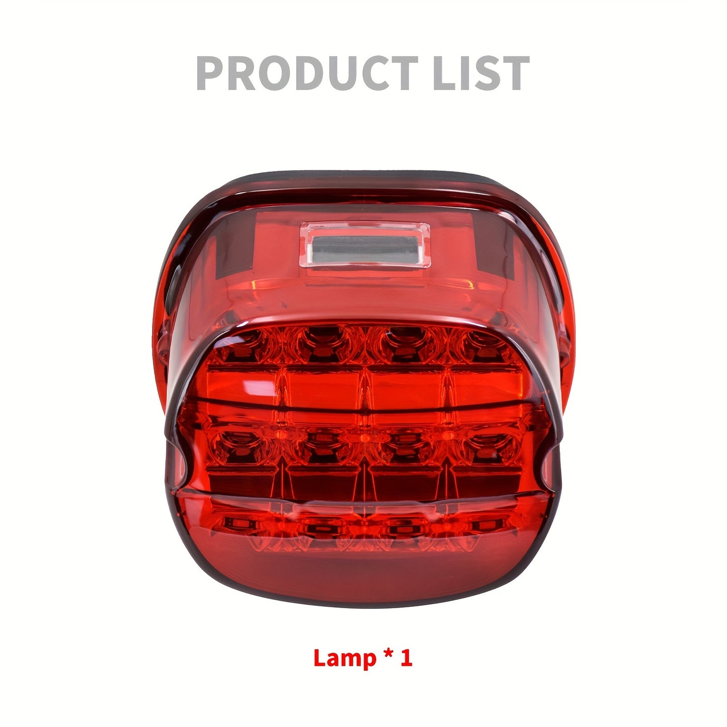 LED License Plate Rear Lamp for Harley-Davidson – Sportster, Dyna, Touring, Road King & Electra Glide