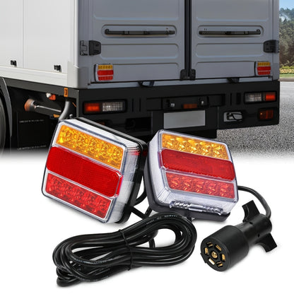 [LED Trailer Lights] 2/ 5 LED Magnetic Trailer Towing Lights Wire Trailer Lights Kit