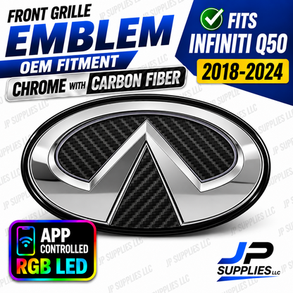 Infiniti RGB Color Changing & LED Emblems - Multiple Models, Years & Styles