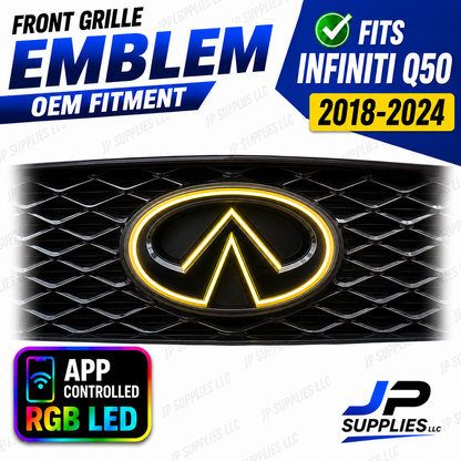Infiniti RGB Color Changing & LED Emblems - Multiple Models, Years & Styles