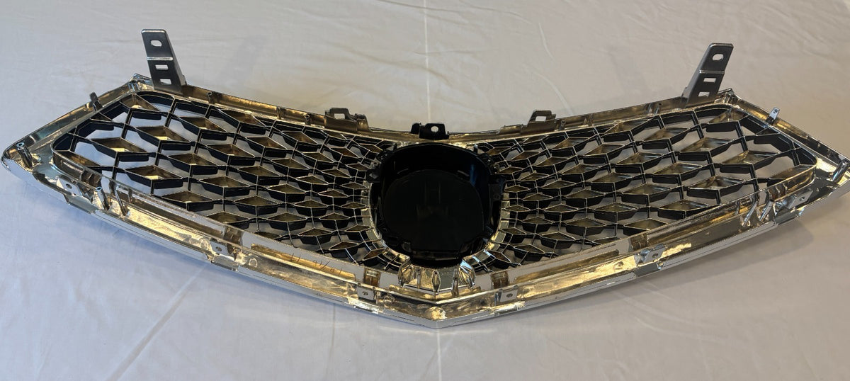 NEW Fits 2018-2020 Acura TLX Front Grille Grill w/Emblem Black Chrome
