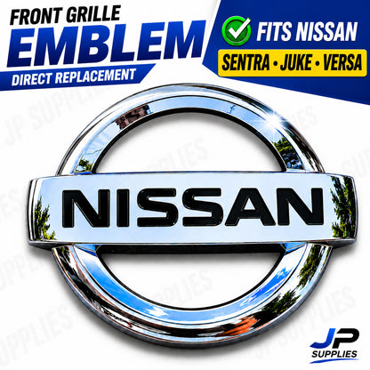 Front Grille Emblem Badge Logo 62890-1KA0A for Nissan Sentra Juke Versa