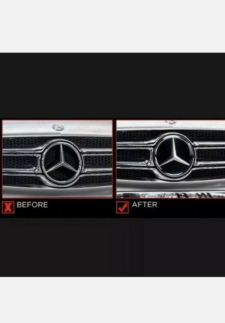Mercedes Front Grille Star Emblem Distronic Upgrade AMG Style Plate A1648880411