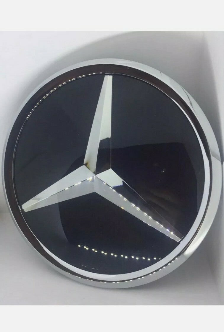 Mercedes Front Grille Star Emblem Distronic Upgrade AMG Style Plate A1648880411