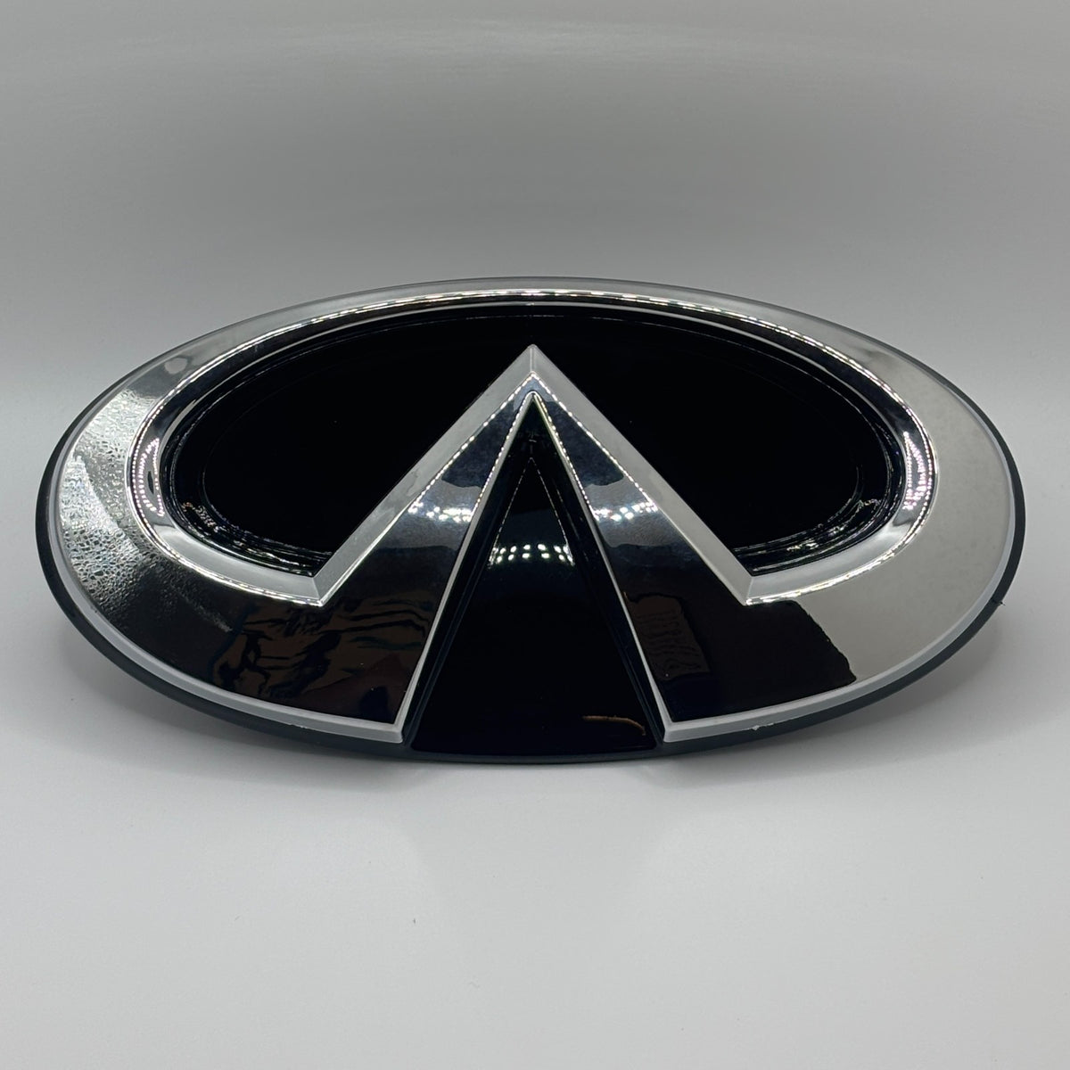Fits Infiniti Q50 2018-2024 Chrome Front Grille Emblem 62890-4HB0A 62866-6HH0A