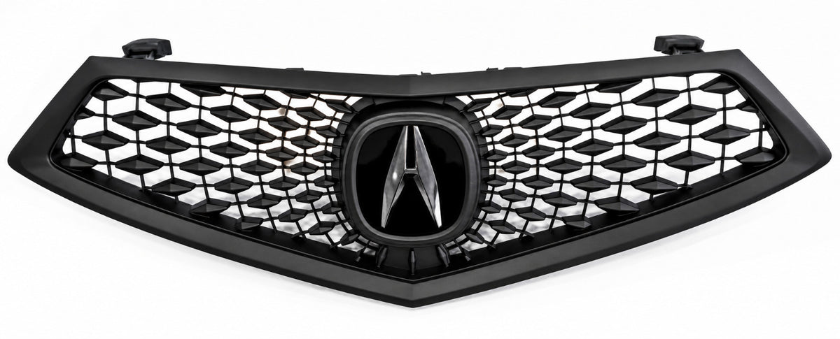 For 2018-2020 Acura TLX Front Grille Assembly All Black + OEM Take-Off Emblem