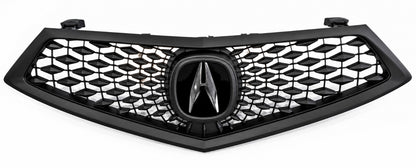 For 2018-2020 Acura TLX Front Grille Assembly All Black + OEM Take-Off Emblem