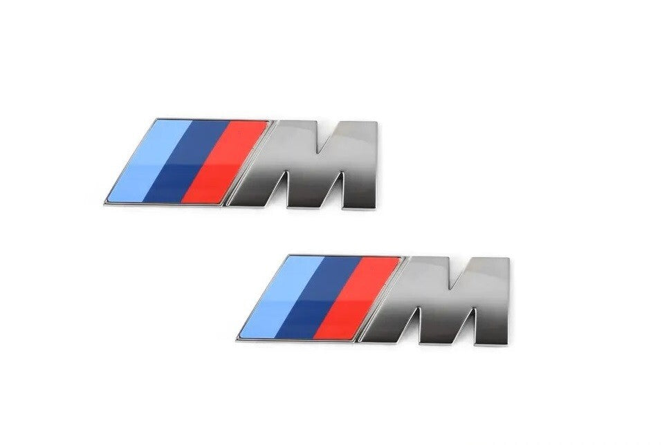 BMW Genuine G30 G05 G42 Fender M Performance Badge Lettering Set CERIUM GRAY NEW