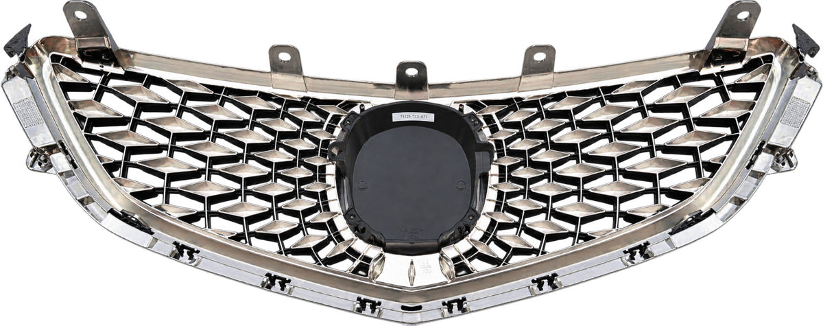 For 2015-2017 Acura TLX 2018-2020 Style Black Front Grille Chrome OEM Emblem