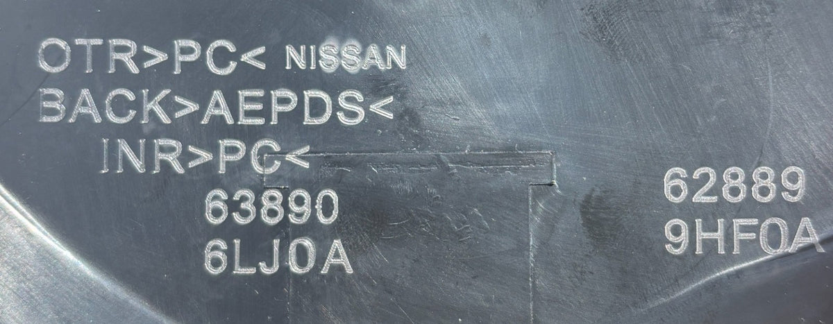 NISSAN ALTIMA Rogue Sentra Versa NON-RADAR Emblem OEM 62890-6LJ0A 62889-9HF0A
