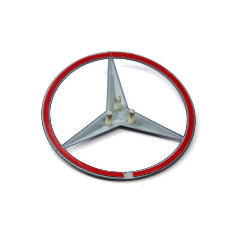 S63 AMG Rear Star Emblem Badge Logo Black Set Mercedes Benz W222 S63 AMG SEDAN