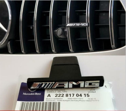 NEW Front Vertical Strip General Grill Decal Sticker Badge For Mercedes Benz AMG