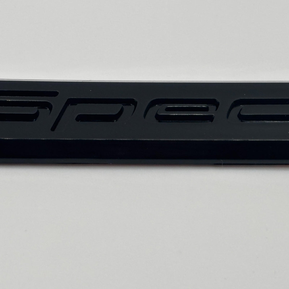 Black & Red 1PC For Acura A-Spec Aspec Fender Rear Badge Sport Emblem Sticker