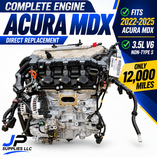 2022–2025 Acura MDX 3.5L V6 Engine Motor Assembly OEM 12K Miles