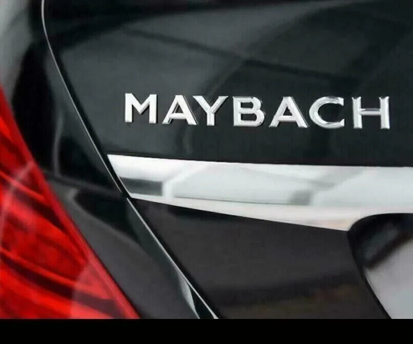 11PCS Mercede Maybach S-Class Hood Standing Fender Rear Badges V12 W222 W221