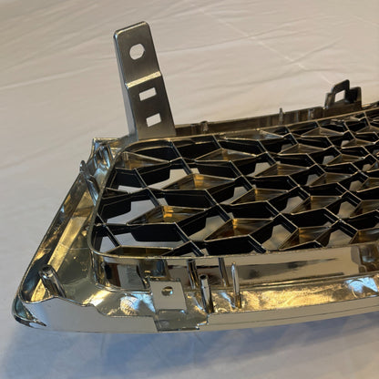 NEW Fits 2018-2020 Acura TLX Front Grille Grill w/Emblem Black Chrome