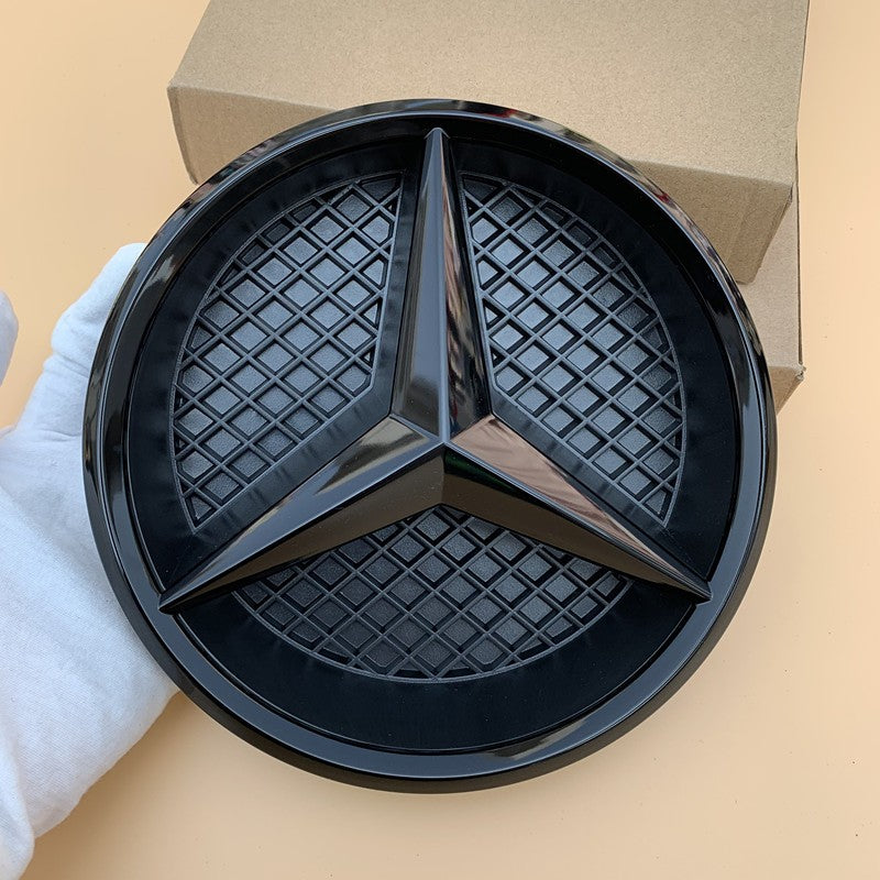 For Mercedes-Benz W205 W212 W218 W246 C117 Front Grille Star Emblem Black Badge