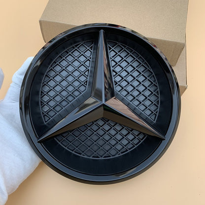 For Mercedes-Benz W205 W212 W218 W246 C117 Front Grille Star Emblem Black Badge