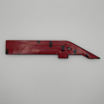 Black & Red 1PC For Acura A-Spec Aspec Fender Rear Badge Sport Emblem Sticker